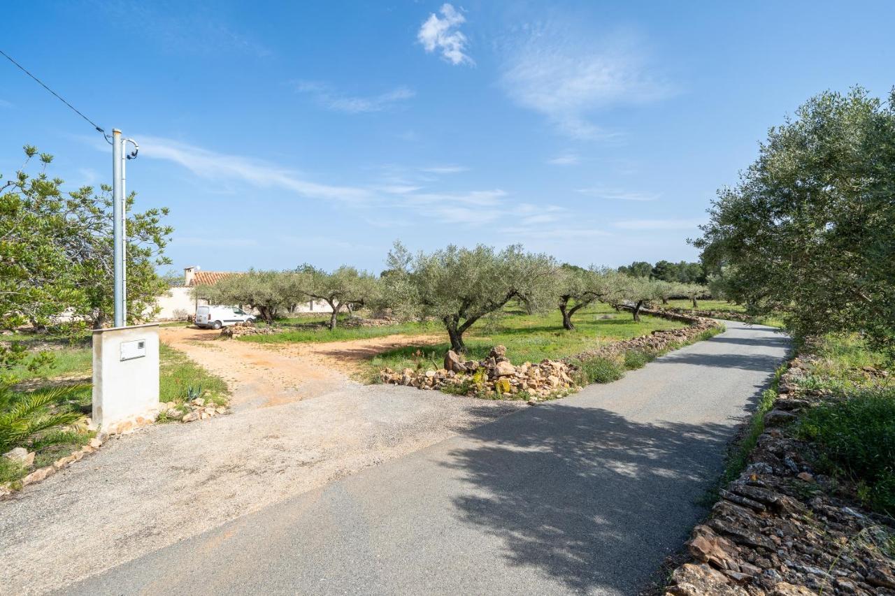Casa en olivera a 3 km de la costa El Perelló Exterior foto